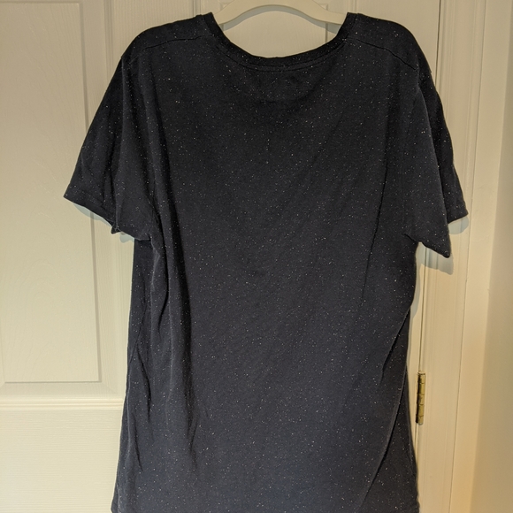 Dark Blue T-shirt with printed images - Picture 4 of 5